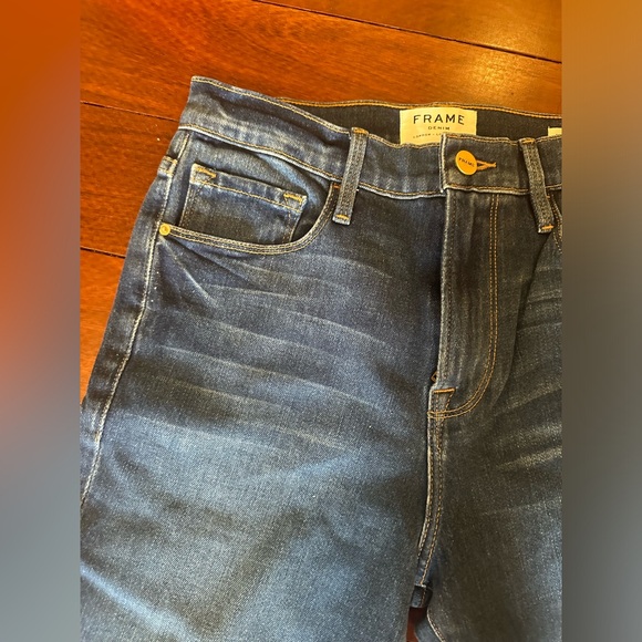 Frame Ali High Rise Cigarette Jean - Picture 6 of 9